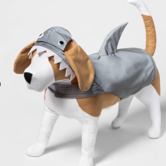 NEW Reflective Shark Hoodie Dog and Cat Costume - Hyde & EEK! Boutique medium - Picture 5 of 13